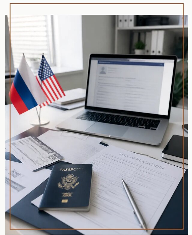 Оформление визы в США для туристов и бизнеса в Воскресенске