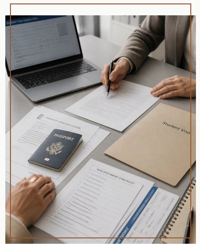 Оформление студенческой визы для учебы за рубежом в Воскресенске
