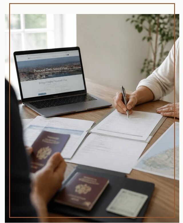 Оформление Digital Nomad и ВНЖ Португалии в Воскресенске